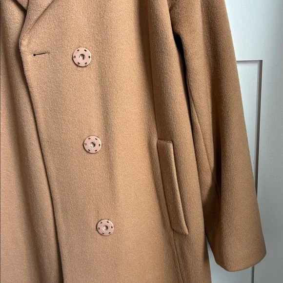 NWOT Sofia Cashmere Tan Wool and Cashmere Coat - Picture 5 of 11